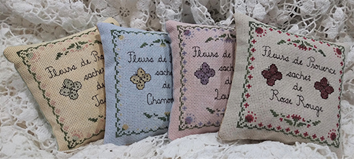 Flowers Of Provence Sachet Set