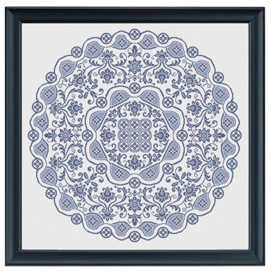 Grossamer Lace In Cross Stitch