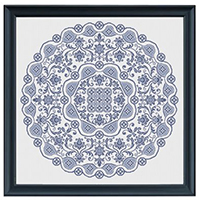 Grossamer Lace In Cross Stitch