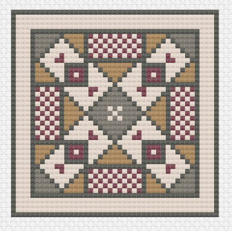 Antioch Mosaic Quilt Block