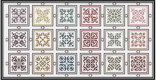 Symmetrical Squares From 1603