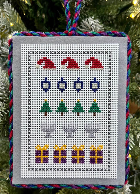 Holiday Sampler Ornament