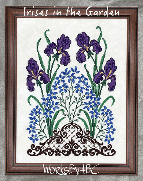 Irises in the Garden