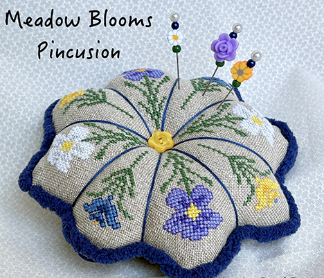 Meadow Blooms Pincushion