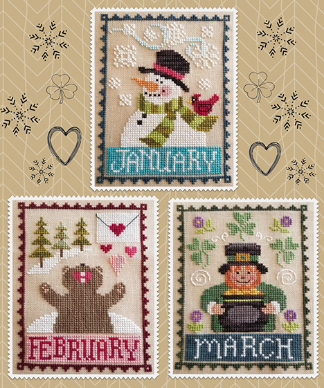 Monthly Trios - January, February, March