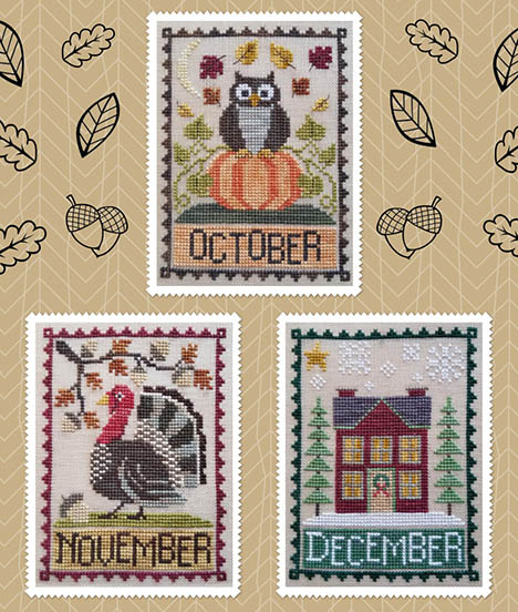 Monthly Trios - October, November, December