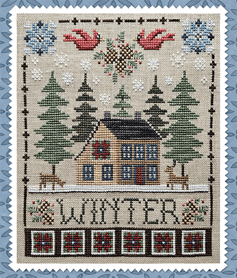 Winter Saltbox