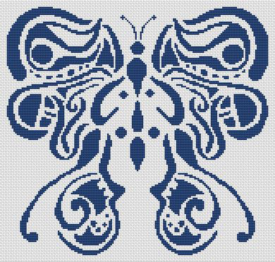 Tribal Butterfly