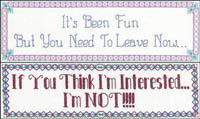 Been Fun/Not Interested