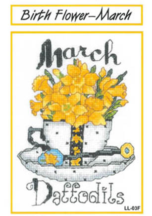 Teacup Birth Flower - March