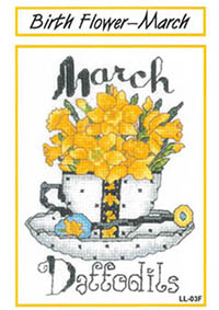 Teacup Birth Flower - March