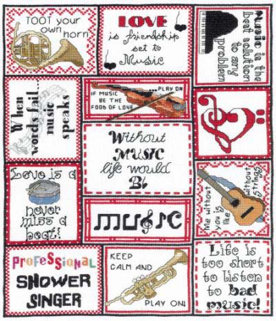 My Music Box Stitching Journal Calendar