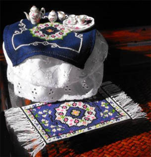 Miniature Table Topper & Rug
