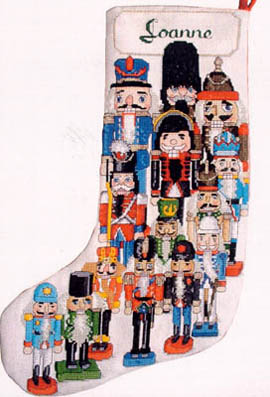 Nutcracker Christmas Stocking