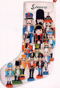 Nutcracker Christmas Stocking