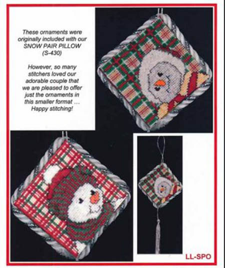 Snow Pair Ornament