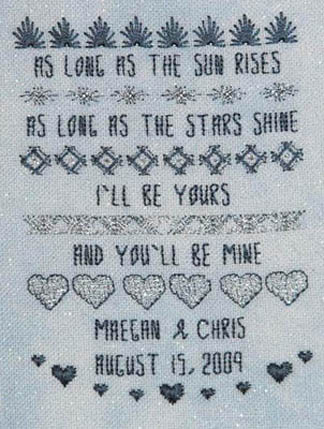 Wedding Sampler