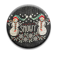 Snowy Twins Needle Nanny by Hands on Design