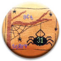 Scary Spiders Needle Nanny from Needle Bling Designs
