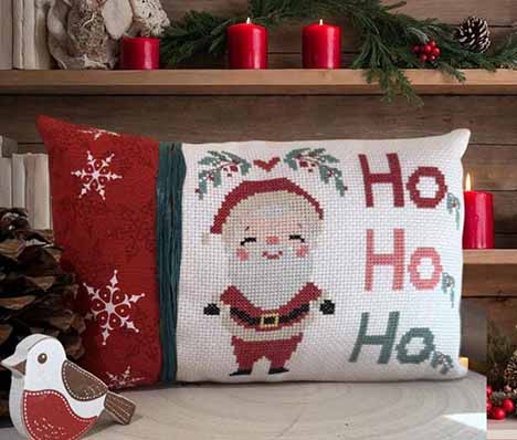 Ho Ho Ho (Santa with Holly)