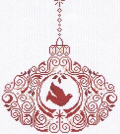 Dove Ornament