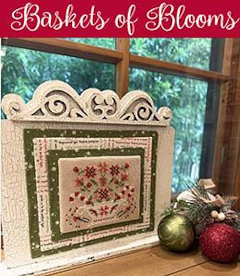 Basket Of Blooms Christmas