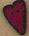 ap1000 Red Applique Heart - Just Another Button Co