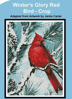 Winter's Glory Red Bird