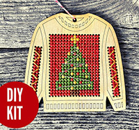 Ugly Sweater with Crazy Tree Kit