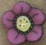 cb1006 Raspberry Wildflower - Just Another Button Co