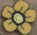 cb1012 Goldenrod Wildflower - Just Another Button Co