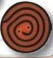 cb1018 Orange/Black Swirl - Just Another Button Co