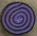 cb1019 Violet/Black Swirl - Just Another Button Co