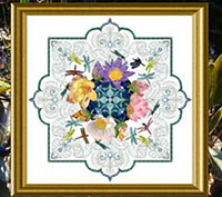 The Dragonfly Lace Mandala