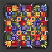 Quilt Block Collection - Bear Tracks