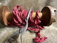 North Pole Crinkle Ribbon 1/2 inch