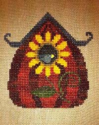 Sunflower Birdhouse