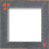 Primitive Heart Border Frame