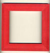 Holiday Red 6x6 Frame