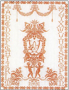 Sampler with Cherubs Kit