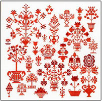 Redwork Sampler Kit