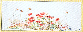 Geese in the Poppies Kit