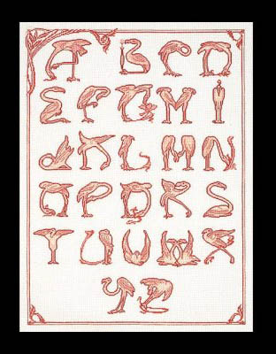 Flamingo Alphabet Kit