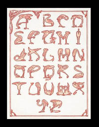 Flamingo Alphabet Kit