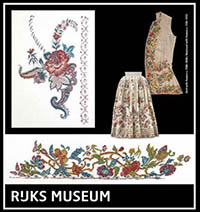 Skirt & Waistcoat with Flowers -  Rijks Museum Catwalk Kit