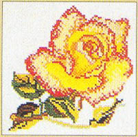Single Yellow Rose Kit