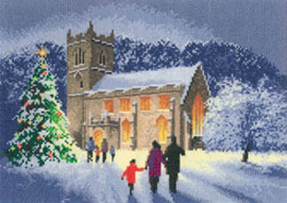 Scenes - Christmas Church