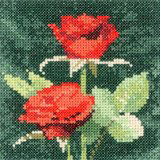 Mini Flowers - Red Roses