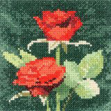 Mini Flowers - Red Roses