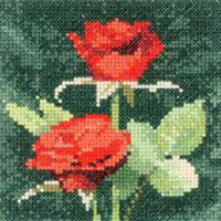 Mini Flowers - Red Roses